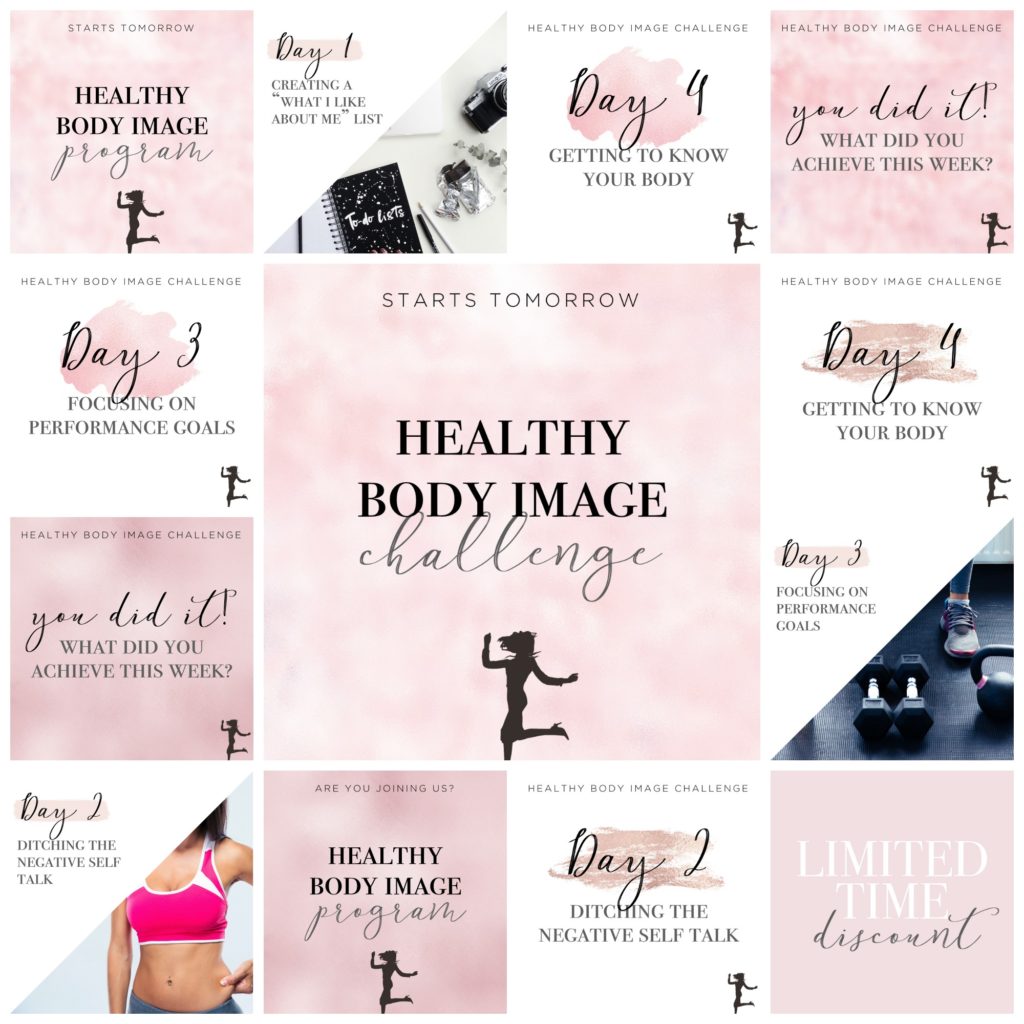 HEALTHY BODY IMAGE - PINK SPARKLE