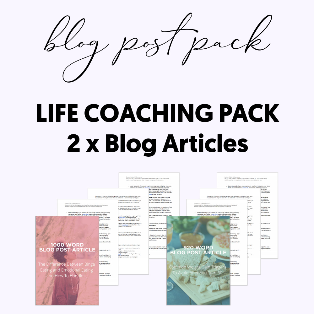 done for you Blog Post Life coaching