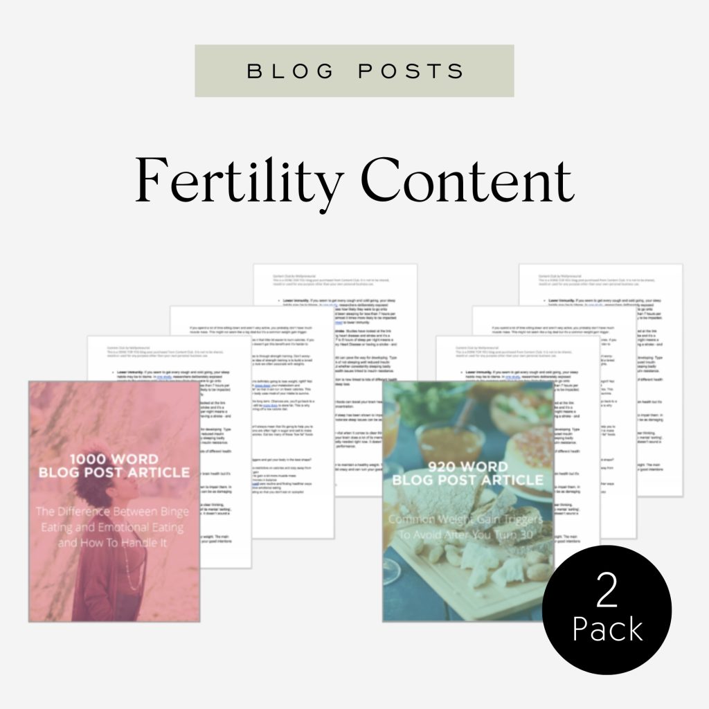 Blog post - Fertility Content (Website Image)